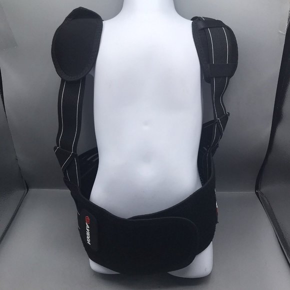 Avidda Men & Women’s Posture Corrector Back Brace - Black Size Medium EUC - Picture 6 of 7